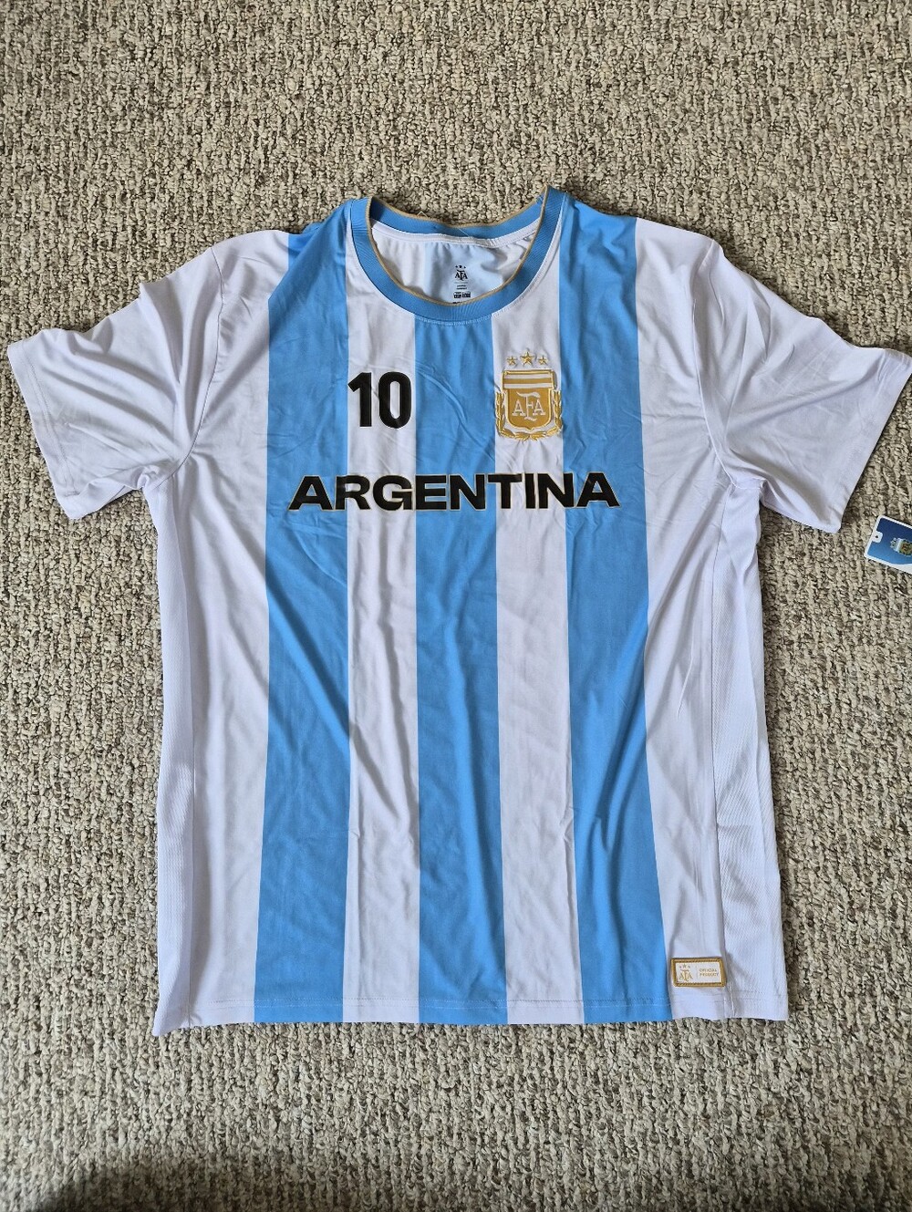Argentina World Cup 2026 Messi #10 Jersey Officially Licensed